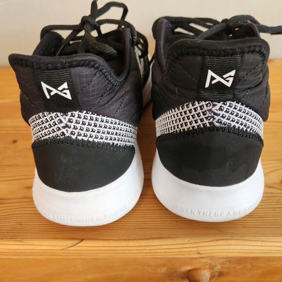Nike Black & White Men’s P. George Athletic Shoes Size 10 - Picture 7 of 11